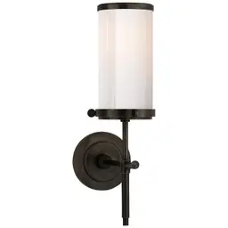 Bronze White Glass