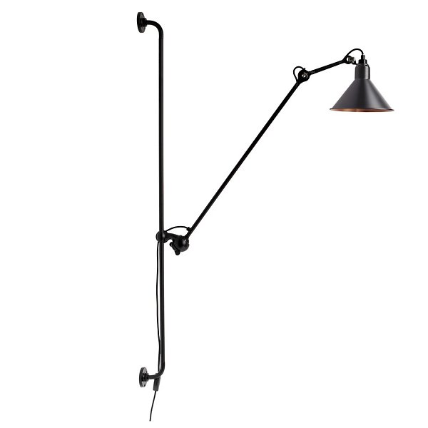  1 (Not Included),Matte Black with Copper,Conic