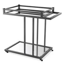 bronze finish | bevelled mirror glass