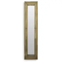 vintage brass finish S rectangular