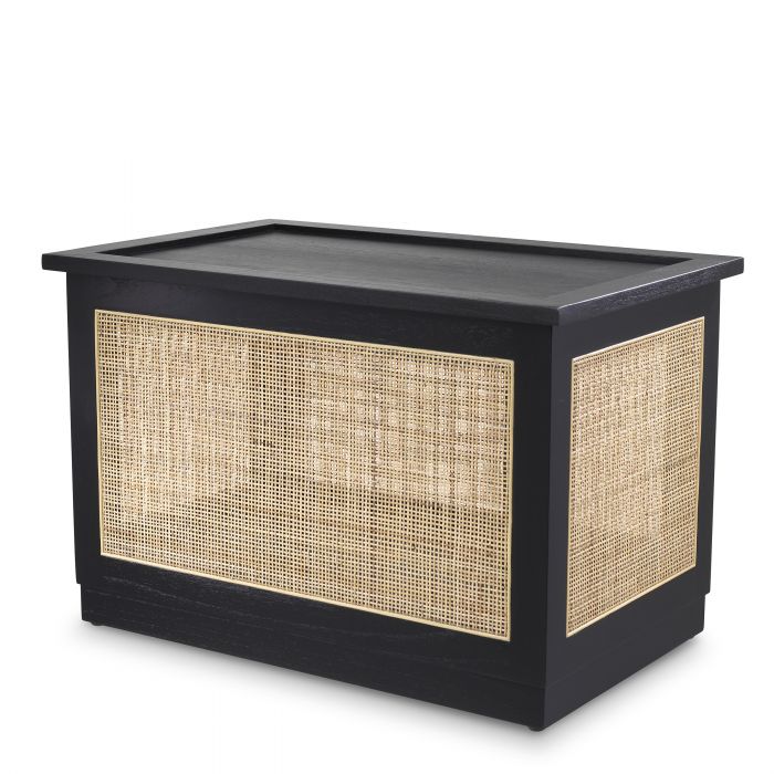 classic black | rattan cane webbing