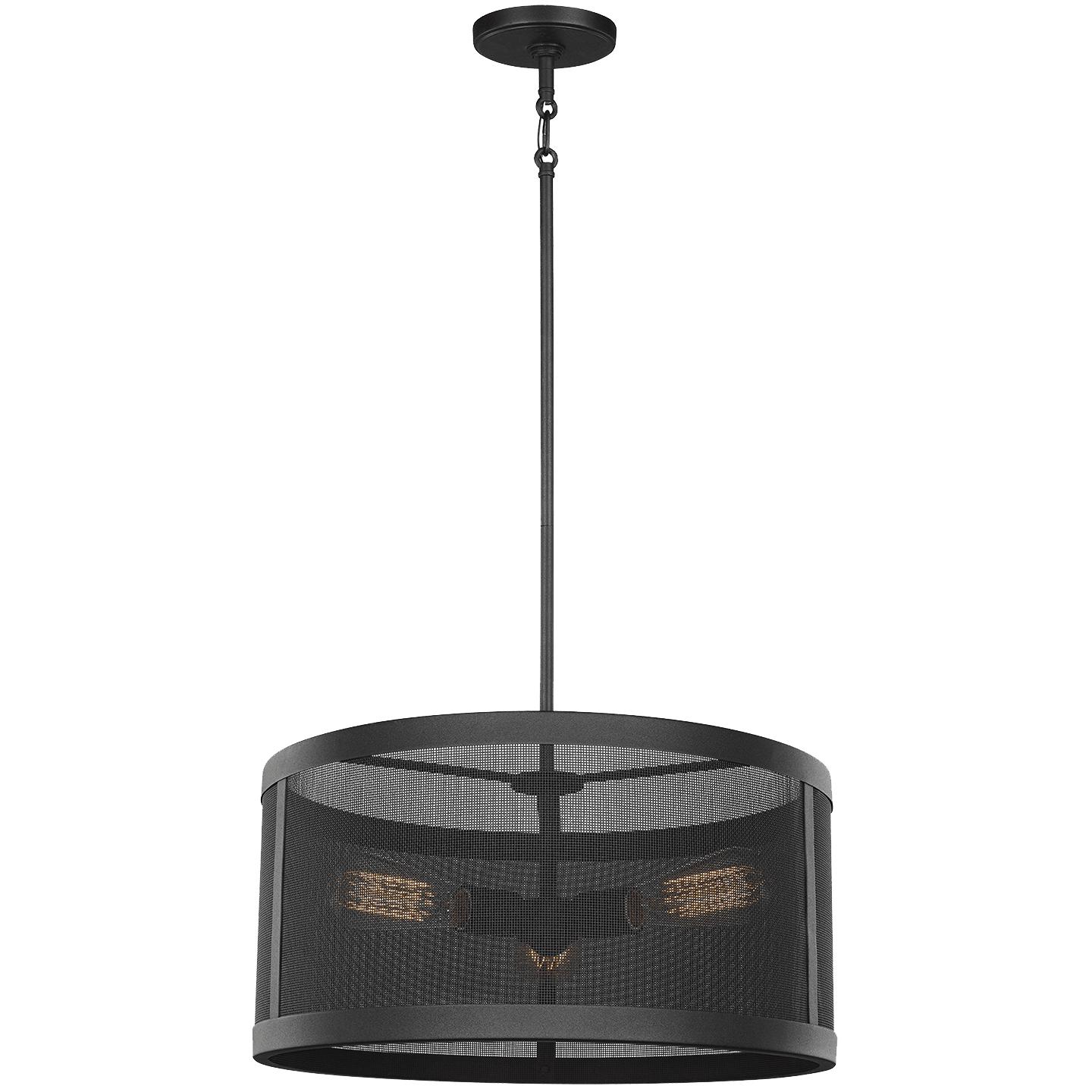 Black LED Bulb(s) Included