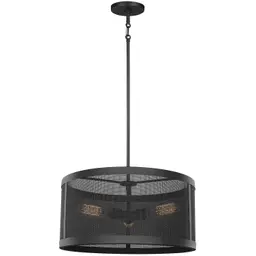 Black LED Bulb(s) Included