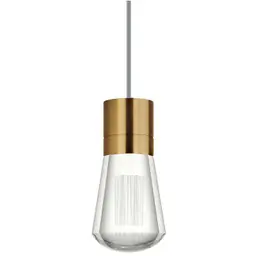 Aged Brass Gray LED 90 CRI WARM COLOR DIMMING 3000-2200K 120V (T24)