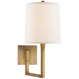 Soft Brass 7.25" x 7.75" x 8.25" Linen