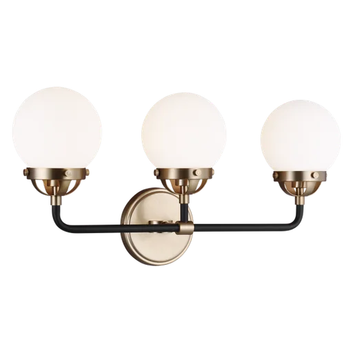 Купить Бра для ванной Cafe Three Light Wall / Bath Sconce в интернет-магазине roooms.ru