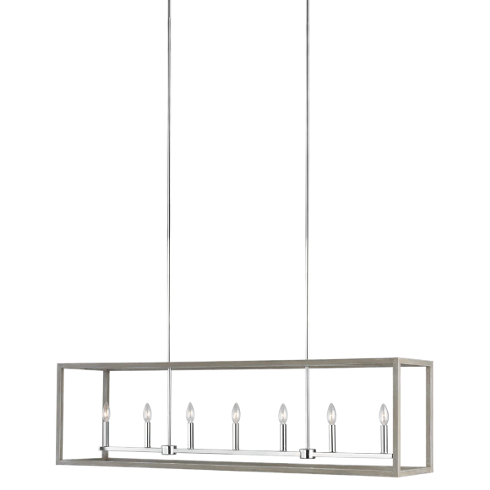 Купить Подвесной светильник Moffet Street Long Seven Light Linear Pendant в интернет-магазине roooms.ru
