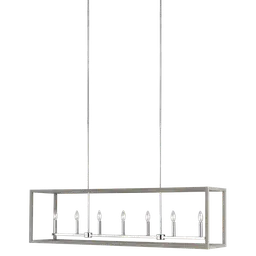 Washed Pine LED Bulb(s) Included
