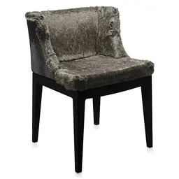 Black,Grey Python Fabric