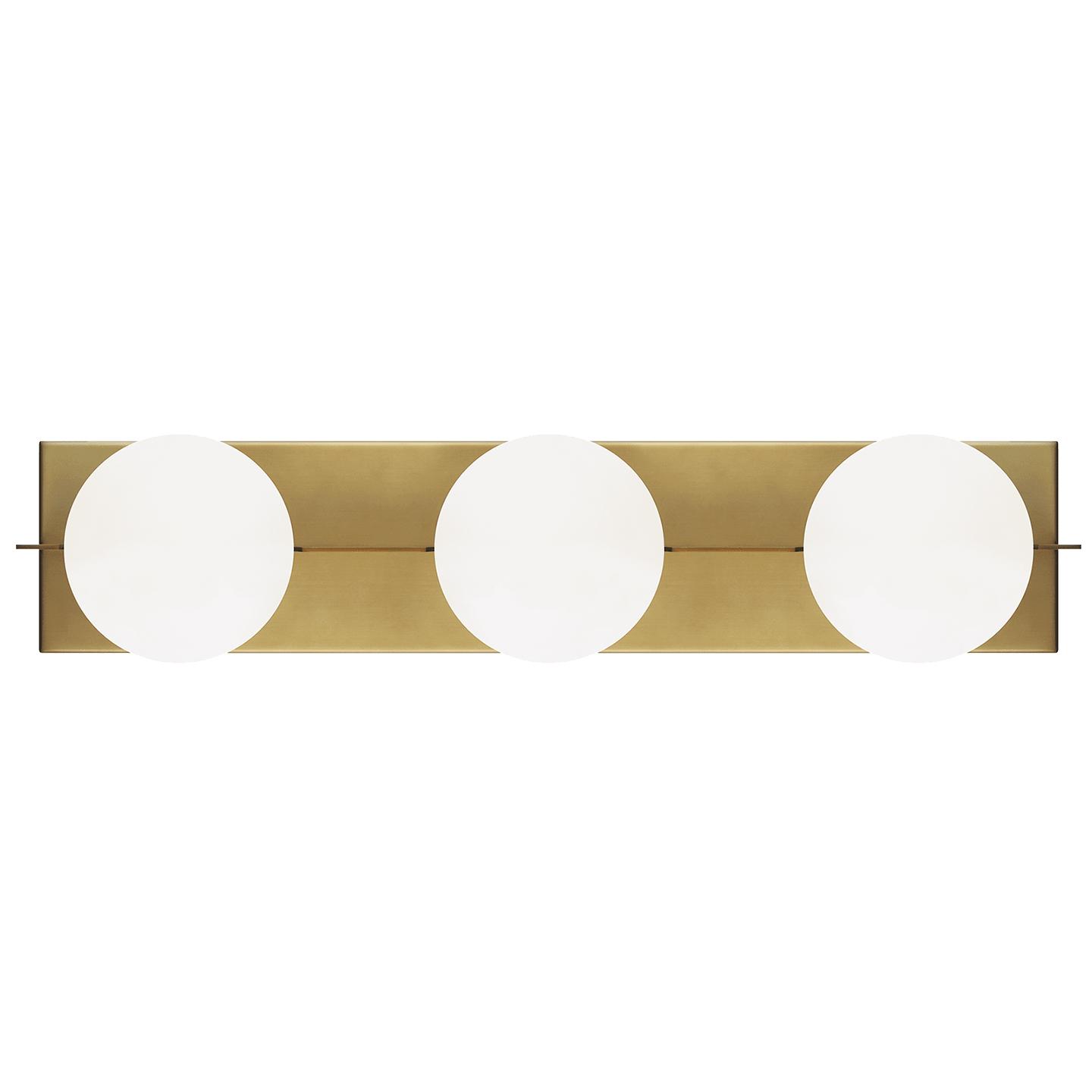 Aged Brass 3 Light BI-PIN G9 LED 90 CRI 3000K 120V (T20/T24)