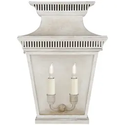 Old White Clear Glass