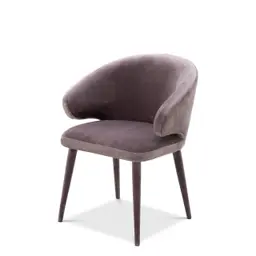 roche taupe velvet | upholstered legs