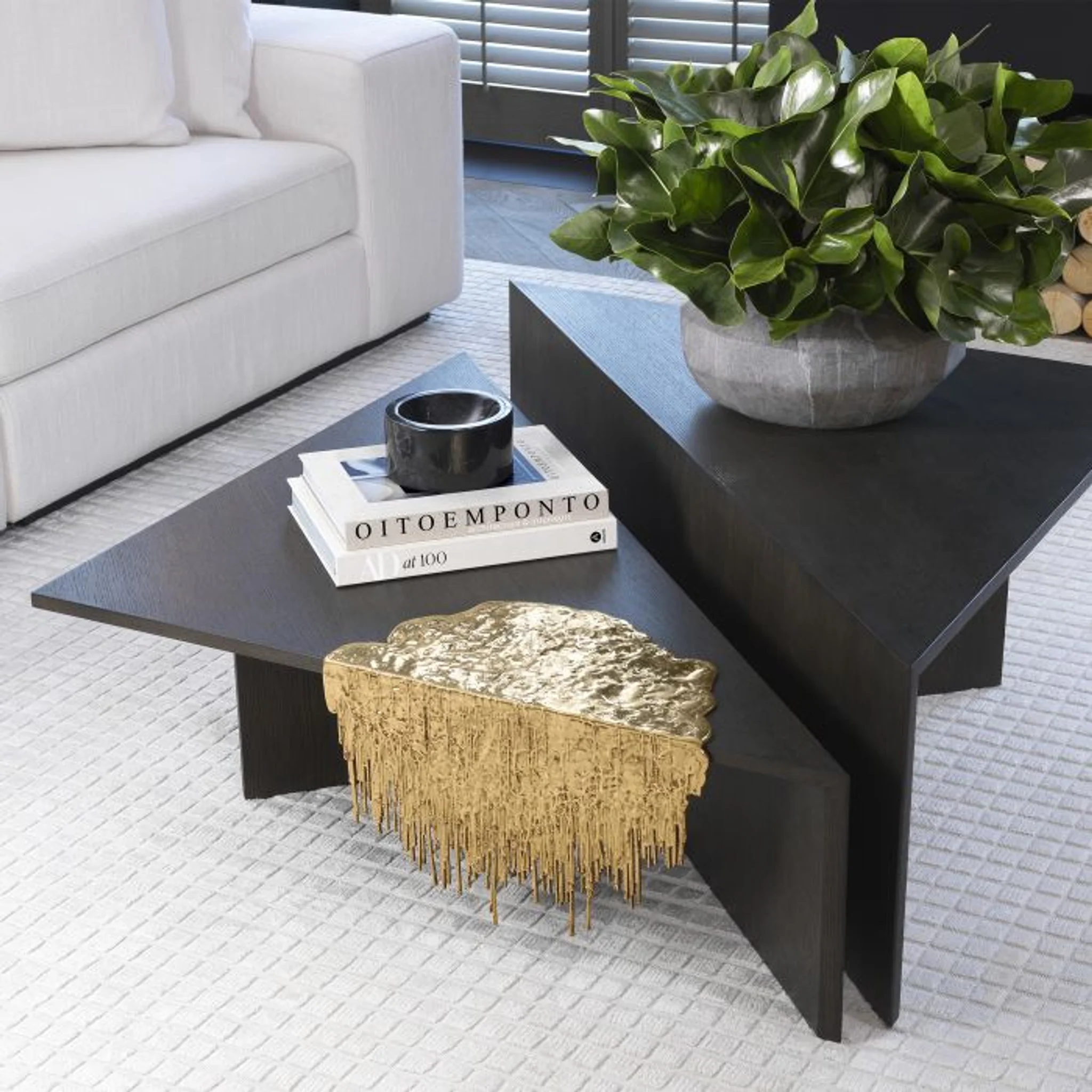 Купить Журнальный столик Coffee Table Fulham set of 2 в интернет-магазине roooms.ru