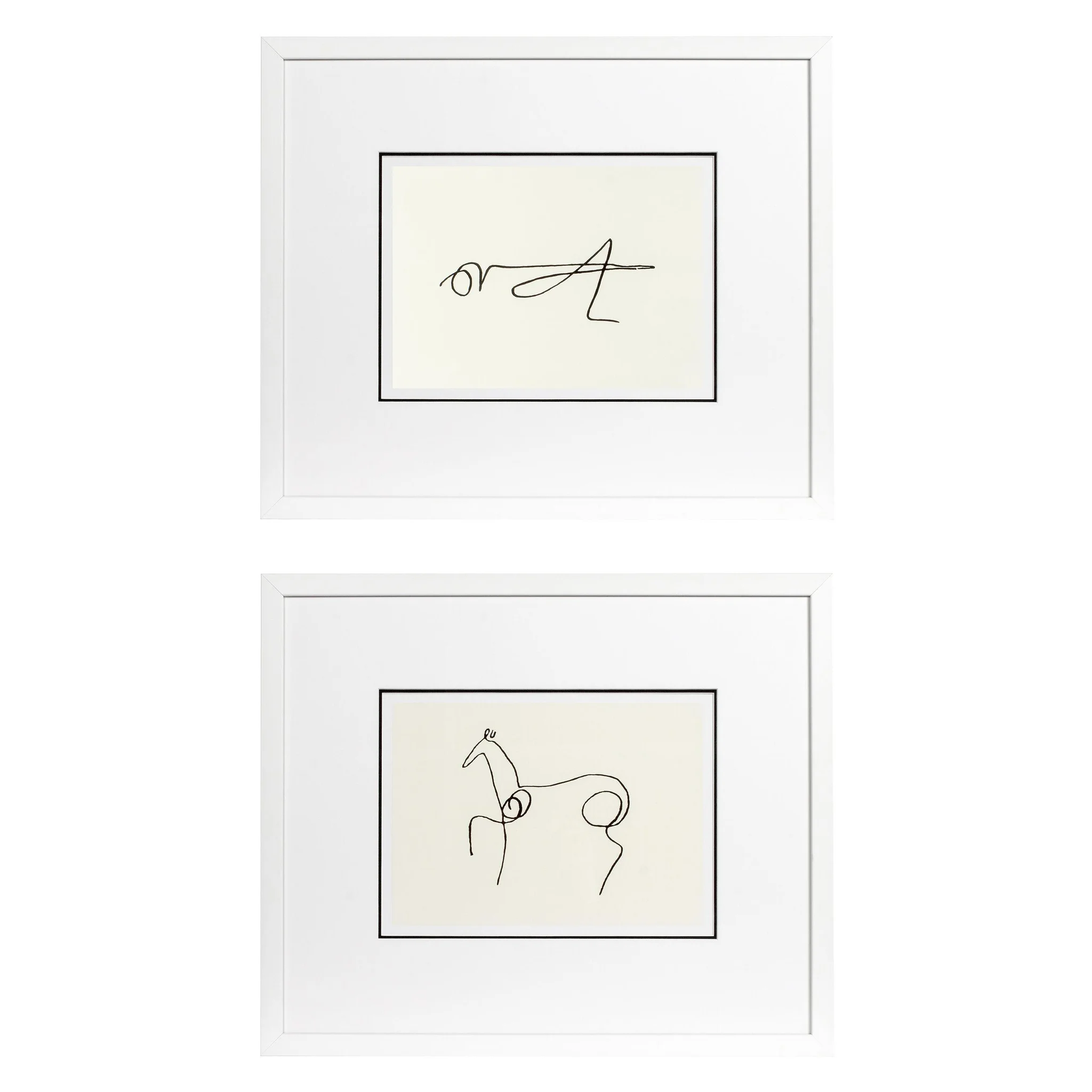 Купить Набор постеров Prints Pablo Picasso set of 2 в интернет-магазине roooms.ru