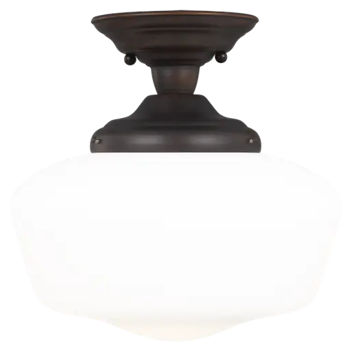 Купить Накладной светильник Academy Large One Light Semi-Flush Mount в интернет-магазине roooms.ru