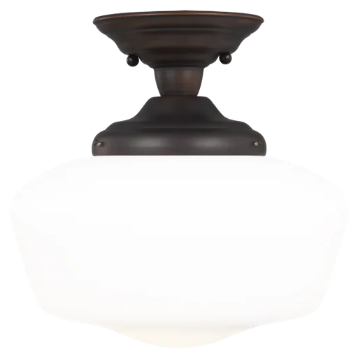 Купить Накладной светильник Academy Large One Light Semi-Flush Mount в интернет-магазине roooms.ru