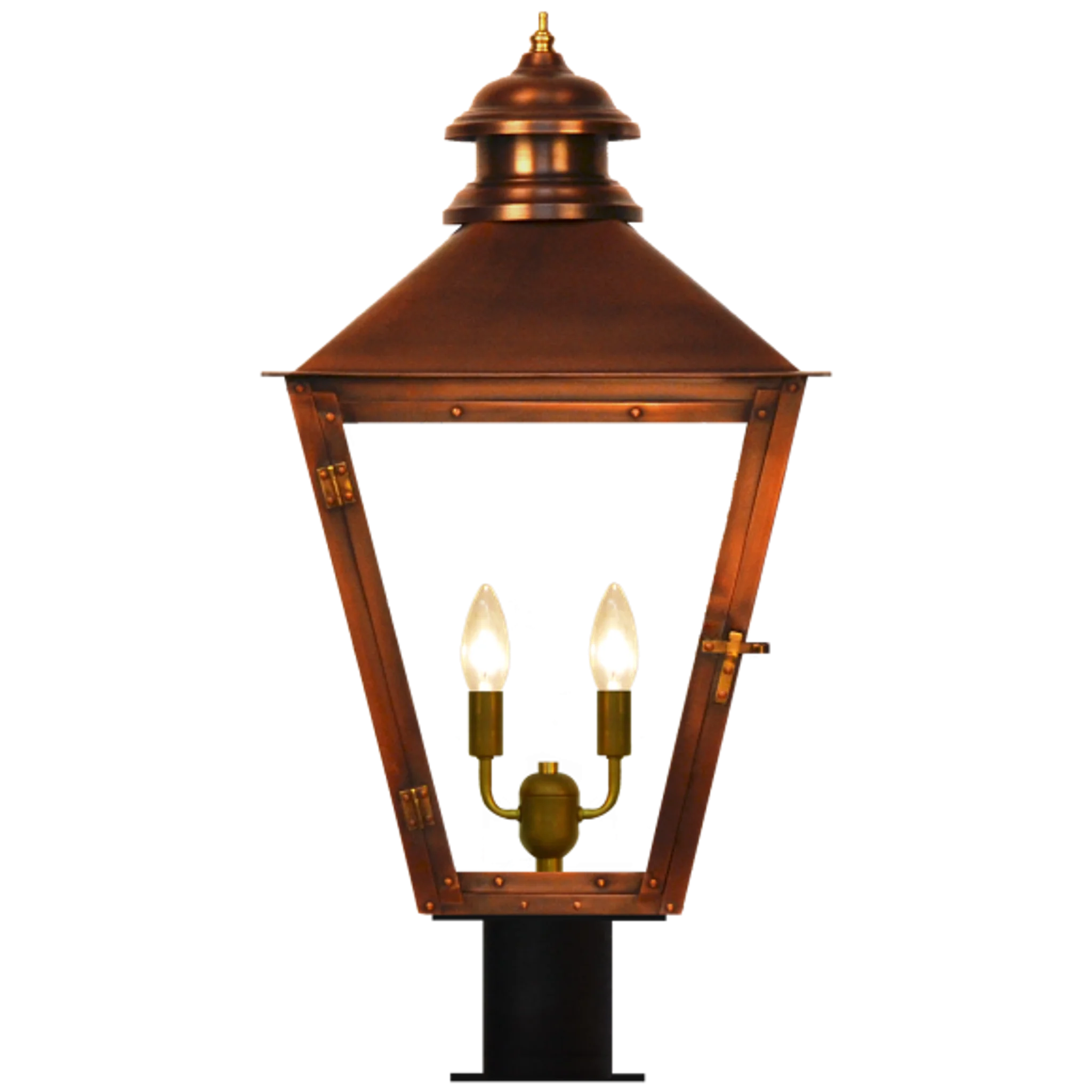 Купить Уличный фонарь Adams Street 18.5" Post Fitter Lantern в интернет-магазине roooms.ru