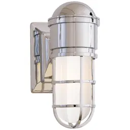 Chrome White Glass