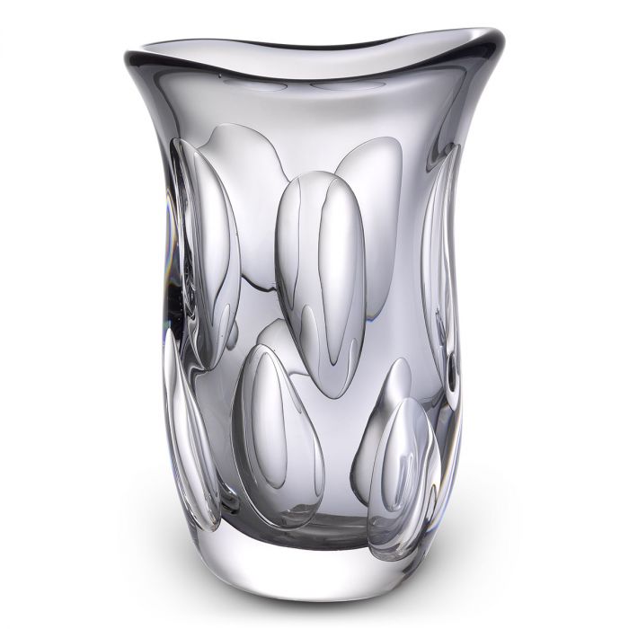 hand blown glass | grey colour S