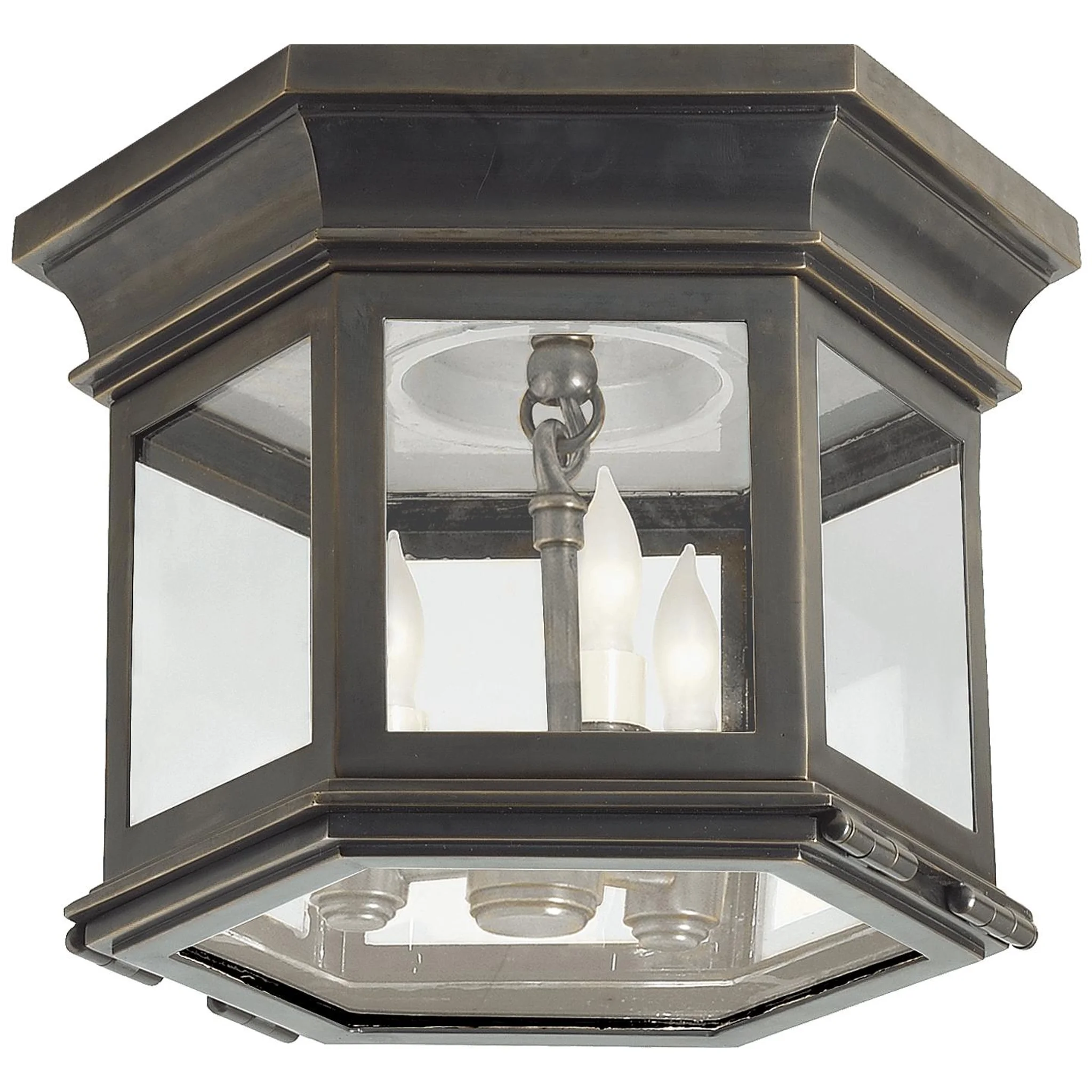 Купить Накладной светильник Club Small Hexagonal Flush Mount в интернет-магазине roooms.ru