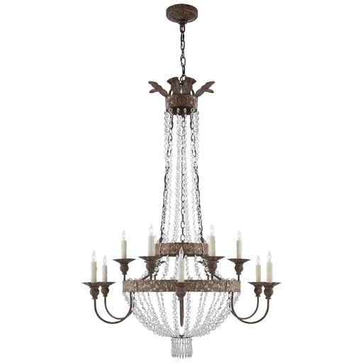 Купить Люстра Lyon Large Chandelier в интернет-магазине roooms.ru