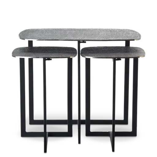 Купить Приставной столик Jute Side Table Set 3 в интернет-магазине roooms.ru