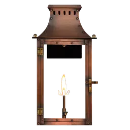 Antique Copper Propane Gas