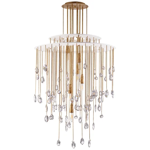 Купить Люстра Hailee Medium Sculpted Chandelier в интернет-магазине roooms.ru