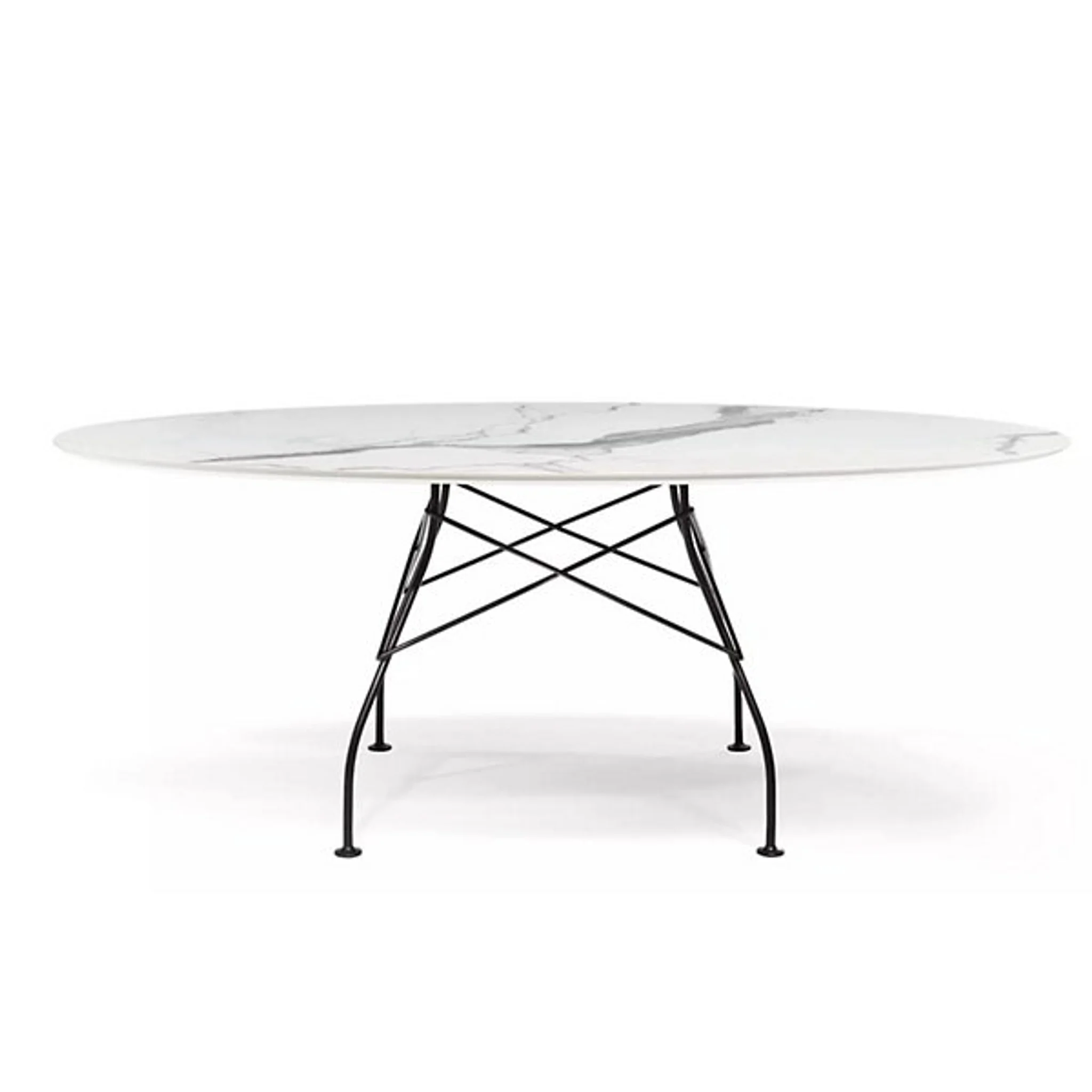 Купить Обеденный стол/Стол Glossy Oval Dining Table в интернет-магазине roooms.ru