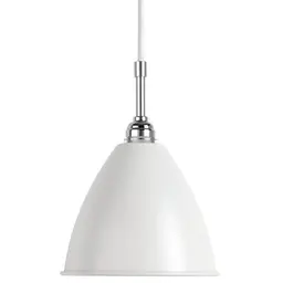 Small,Chrome with Matte White