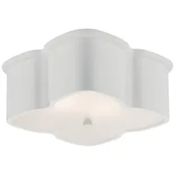 Plaster White Frosted Glass