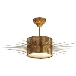 Hand-Rubbed Antique Brass Frosted Glass