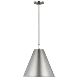 Antique Brushed Nickel LED Bulb(s) Included