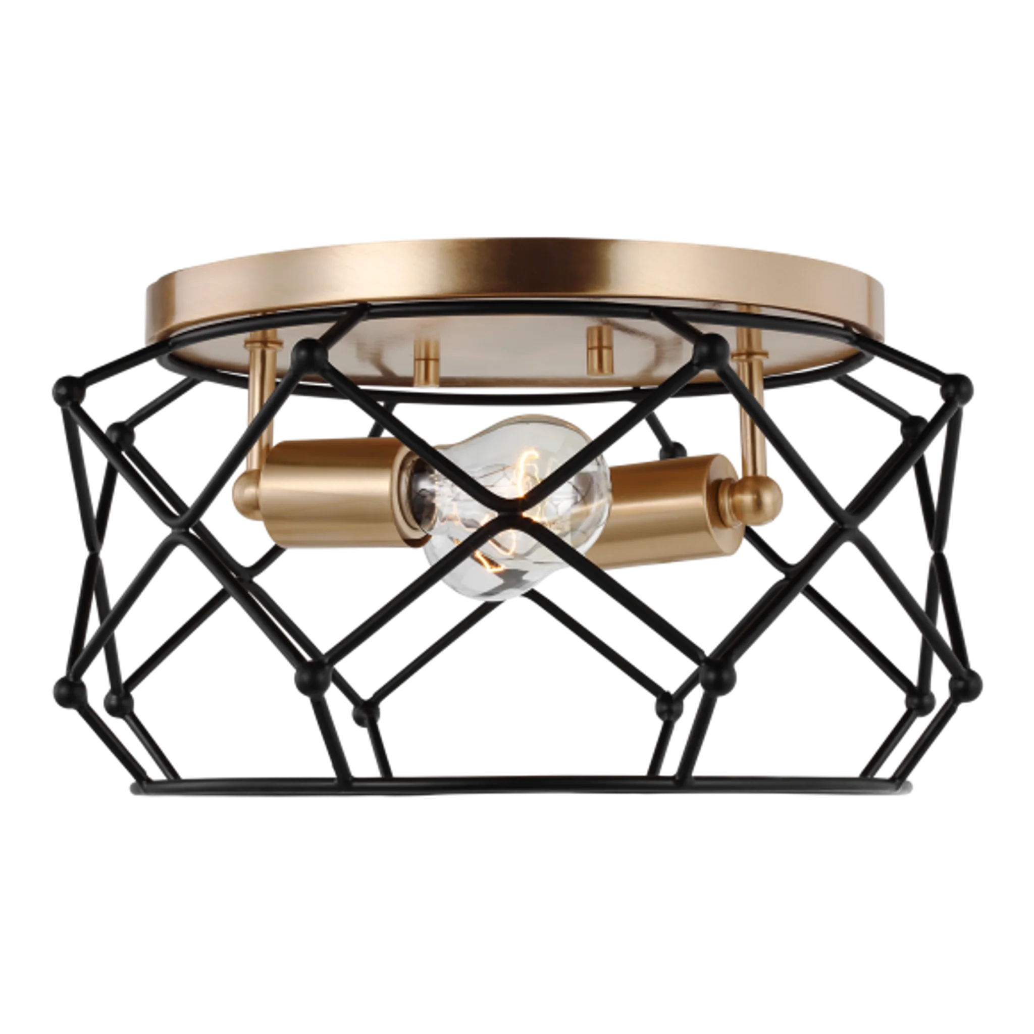 Купить Накладной светильник Zarra Two Light Flush Mount в интернет-магазине roooms.ru