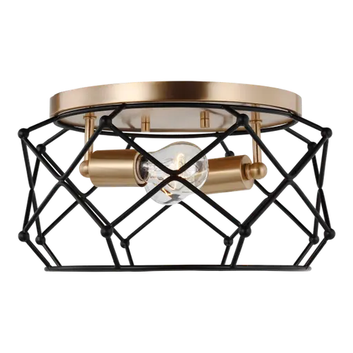 Купить Накладной светильник Zarra Two Light Flush Mount в интернет-магазине roooms.ru