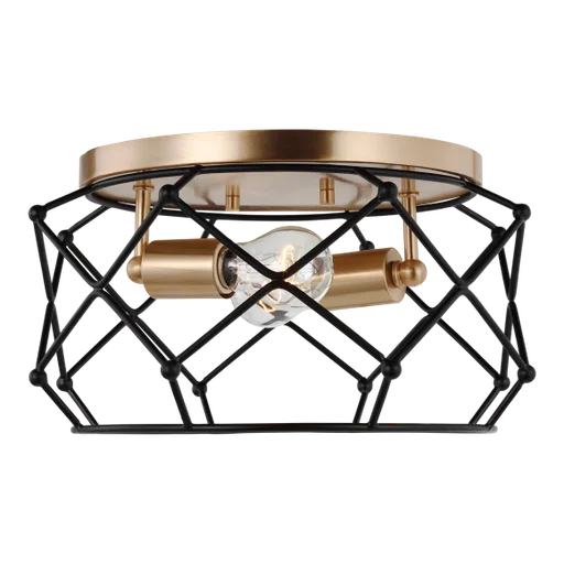 Купить Накладной светильник Zarra Two Light Flush Mount в интернет-магазине roooms.ru