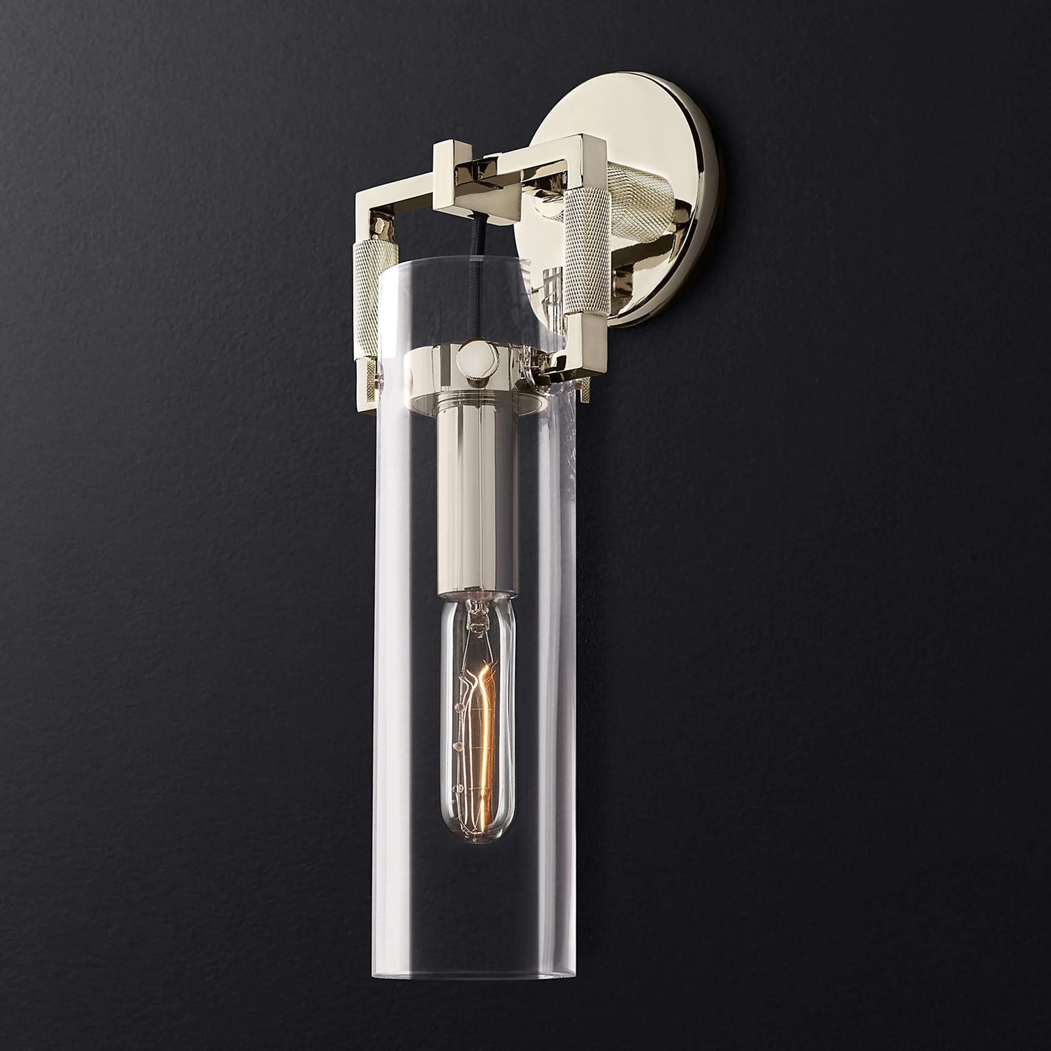 Купить Бра Machinist Glass Cylinder Sconce 12" в интернет-магазине roooms.ru