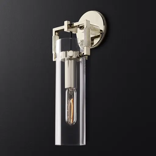 Купить Бра Machinist Glass Cylinder Sconce 12" в интернет-магазине roooms.ru