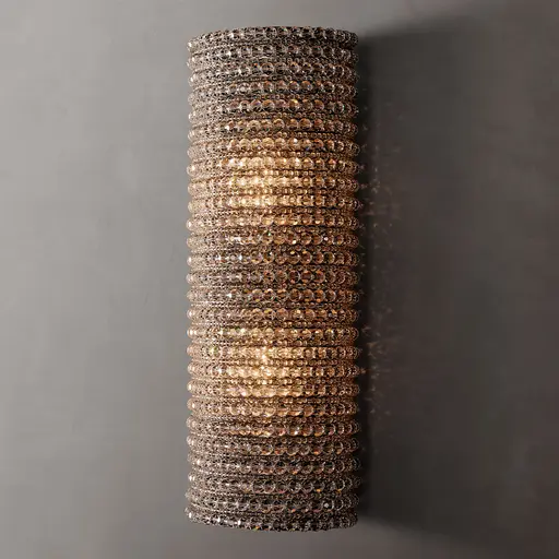 Купить Бра Crystal Halo Smoke Glass Sconce в интернет-магазине roooms.ru