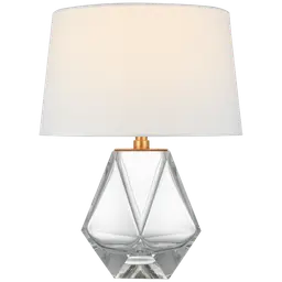 Clear Glass SH11.25" x 13" x 8" Linen