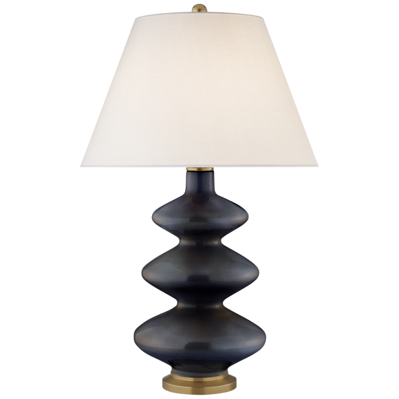 Mixed Blue Brown 10" x 18.5" x 12.25" Linen