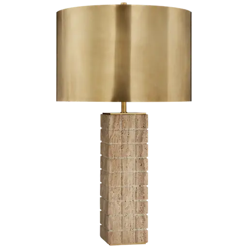 Купить Настольная лампа Pietra Large Hand Carved Table Lamp в интернет-магазине roooms.ru