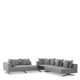 grey wool blend | black legs
