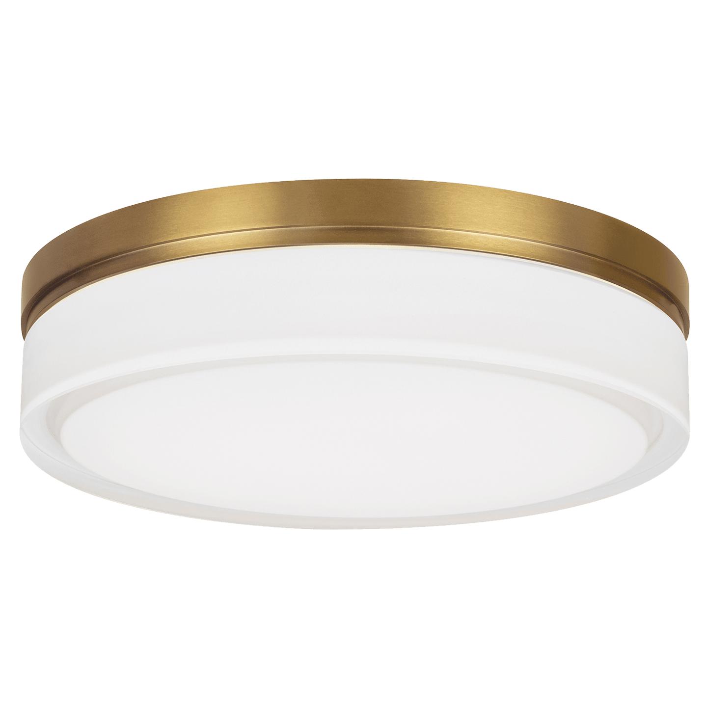 Aged Brass Large LED 90 CRI 2700K 120V-277V