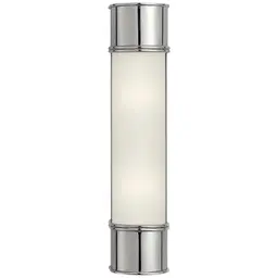 Chrome Frosted Glass
