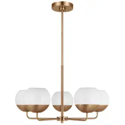 Satin Brass Bulb(s) Not Included
