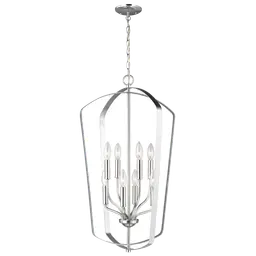 Brushed Nickel LED Bulb(s) Included