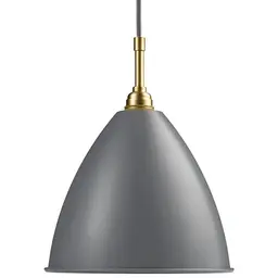 Medium,Brass with Grey