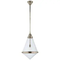 Antique Nickel Seeded Glass