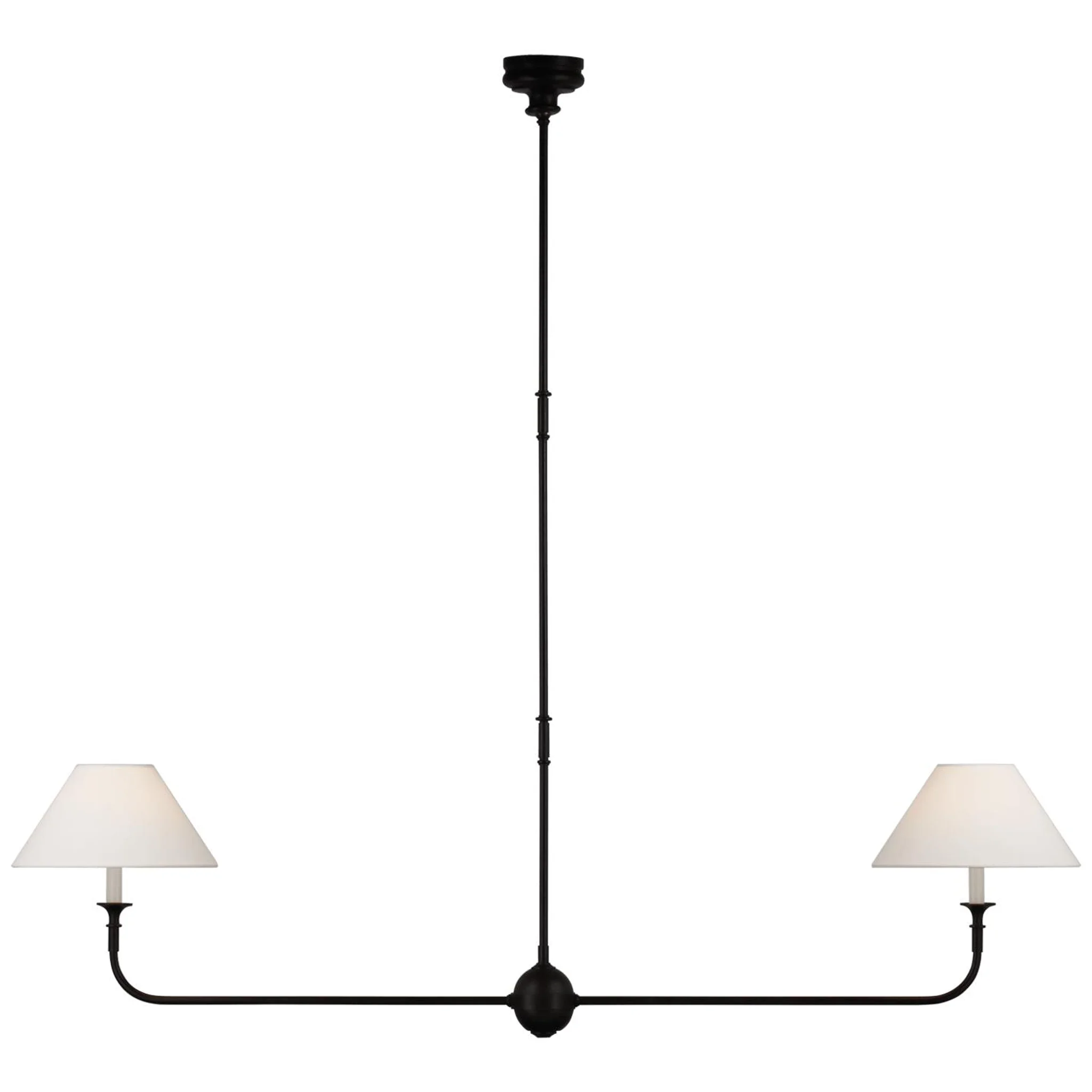 Купить Подвесной светильник Piaf Large Two Light Linear Pendant в интернет-магазине roooms.ru